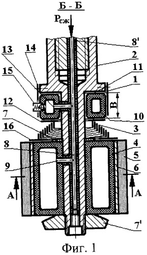 Пневматическое устройство для вибрационного хонингования (патент 2252857)