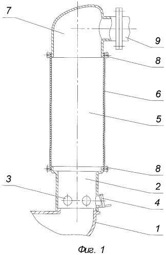 Горелочное устройство с деформируемыми стенками для дожигания анодных газов алюминиевого электролизера (патент 2393273)
