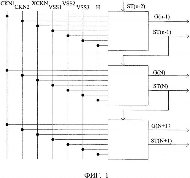 Схема goa и жидкокристаллический дисплей (патент 2667458)