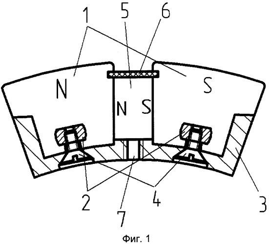 Вентильный электродвигатель с постоянными магнитами (патент 2375807)