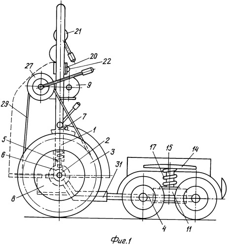 Транспортное средство с воспроизводимой электроэнергией (патент 2264947)