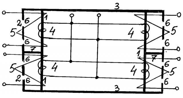Реактор-трансформатор для тиристорного компенсатора (патент 2666551)