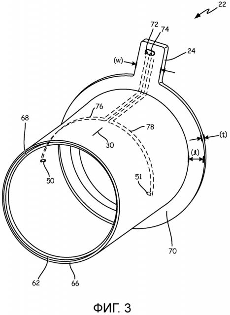 Узел расходомерной трубы магнитного расходомера со сменным модулем гильзы/электрода (патент 2647555)