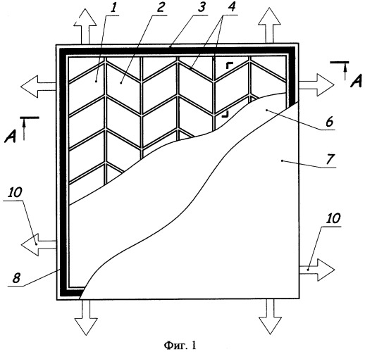 Устройство для гофрирования листового материала (патент 2284916)