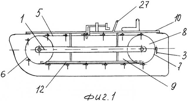 Плавающий мускульный транспорт (патент 2443598)