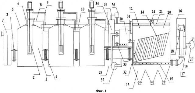 Способ подготовки пластовых вод и установка для его осуществления - универсальный флотатор (патент 2466100)