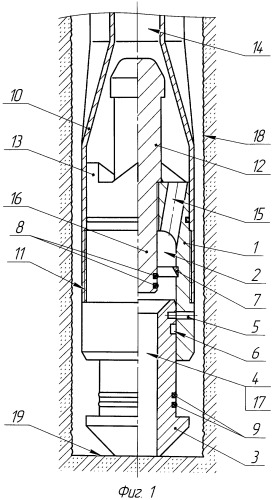 Башмак-клапан для установки профильного перекрывателя в скважине (патент 2498043)