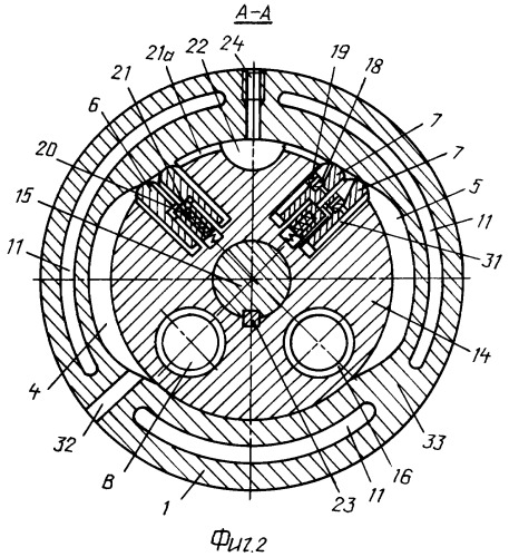 Двухтактный двигатель внутреннего сгорания (патент 2411375)