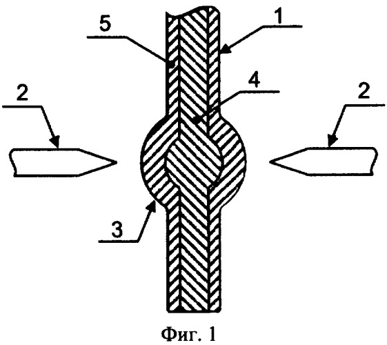 Способ изготовления согласующей секции оптического волокна (патент 2326416)