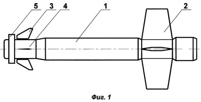 Управляемый снаряд (варианты) (патент 2291381)