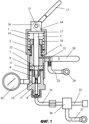 Устройство для диагностирования прецизионных пар топливного насоса и форсунок дизеля (патент 2303159)