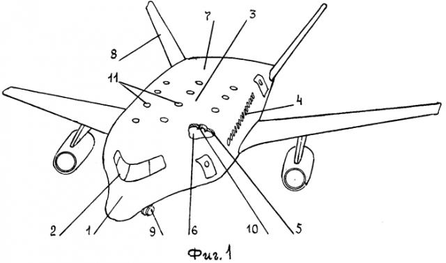 Фюзеляж самолета (патент 2576846)