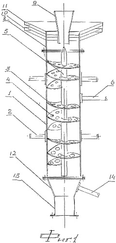 Установка для очистки дисперсного материала в жидкой среде (патент 2524350)