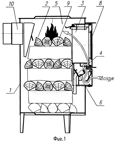 Печь (патент 2431780)