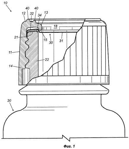 Укупорочная система (патент 2435719)