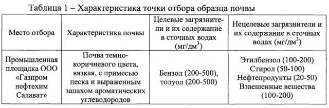 Способ очистки сточных вод нефтеперерабатывающих и нефтехимических производств от толуола (патент 2640260)