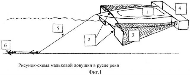 Устройство для лова молоди рыб (патент 2335896)