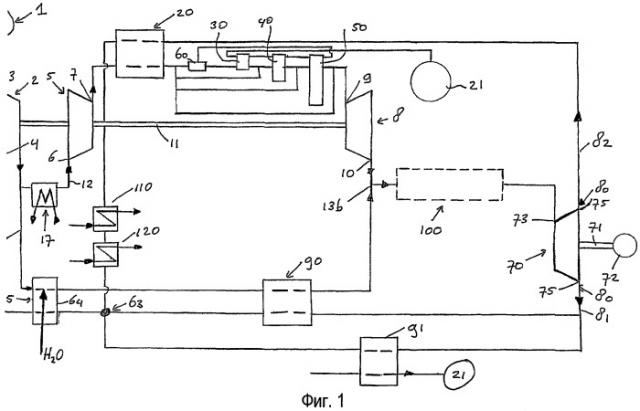 Система с высокотемпературными топливными элементами (патент 2432642)