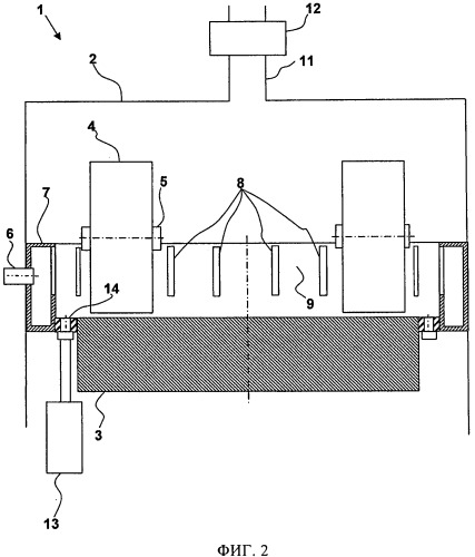 Валковая мельница с газовым каналом (патент 2508943)