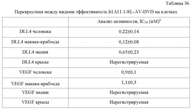 Анти-vegf/dll4-иммуноглобулины с двойными вариабельными доменами и их применения (патент 2636043)