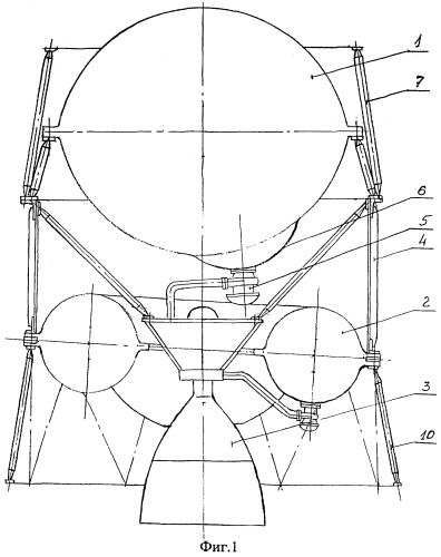 Ракетный разгонный блок (варианты) (патент 2247063)