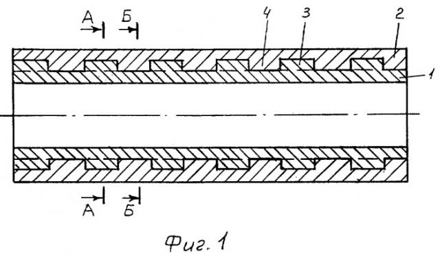 Бипластмассовая труба (патент 2269713)