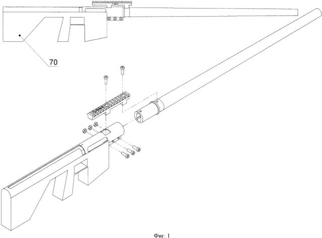 Узел крепления ствола огнестрельного оружия (патент 2641373)