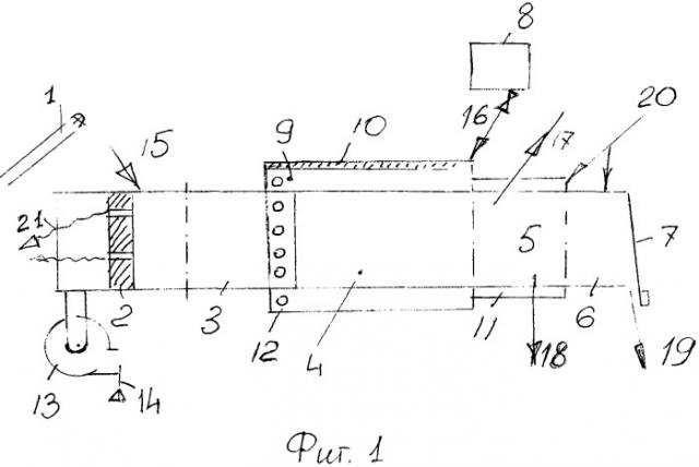 Способ термической переработки органосодержащего сырья и устройство для его осуществления (патент 2530057)