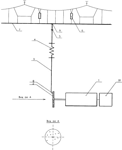 Устройство для настройки средств гашения автоколебаний контактной подвески (патент 2309059)