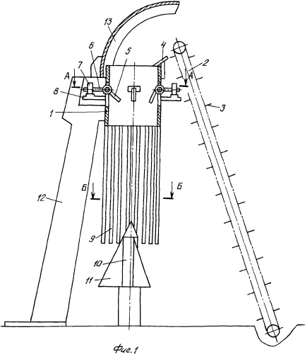 Разрезчик кормовых рулонов (патент 2363144)