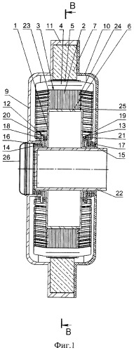 Электромашина (патент 2544009)