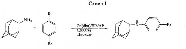 Способ получения n-(4-бромфенил)-n-(2-адамантил)амина (бромантана) (патент 2547141)