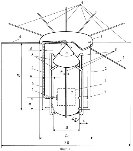 Аэростатная ультракоротковолновая антенна (патент 2321110)