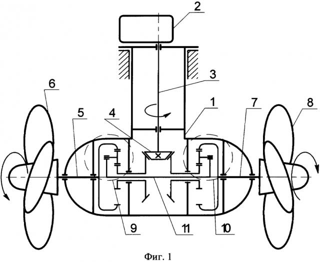 Движительно-рулевая колонка (патент 2613135)