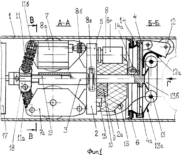 Внутритрубное транспортное устройство и способ перемещения его в магистральном трубопроводе с заданной равномерной скоростью (патент 2334563)