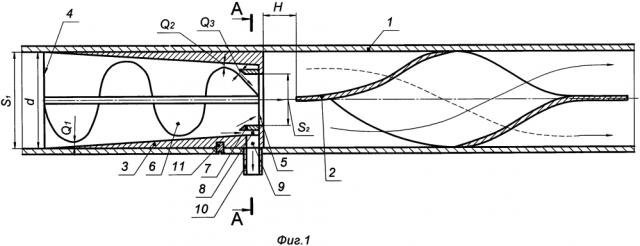 Устройство для разрушения водонефтяной эмульсии при транспортировании по трубопроводу (патент 2604351)