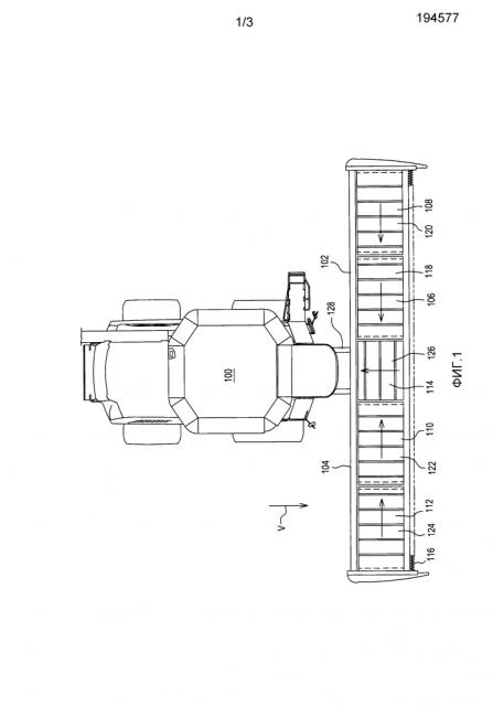 Полотенная жатка с поворачивающимися транспортерными роликами (патент 2619226)