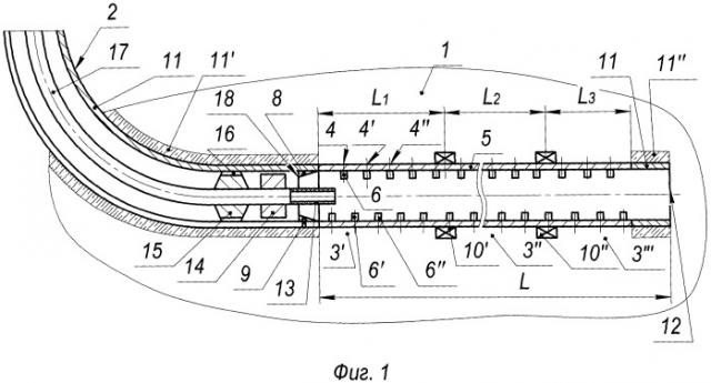 Способ установки скважинного фильтра в паронагнетательной горизонтальной скважине (патент 2522031)