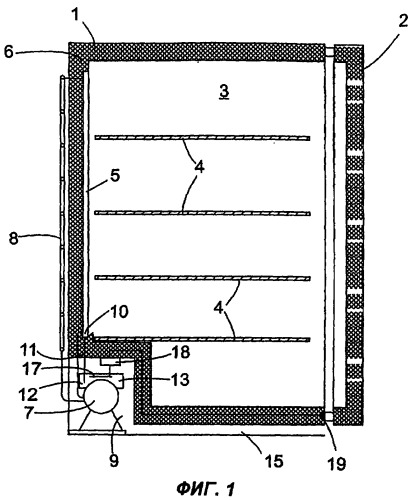Холодильный аппарат (патент 2374573)