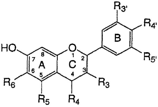 Продукты присоединения сахаров к флавоноидам, способ их получения и применение (патент 2433824)