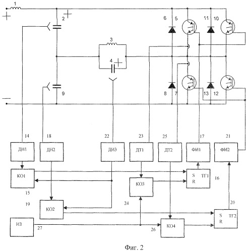 Способ управления параллельным инвертором напряжения (патент 2394348)