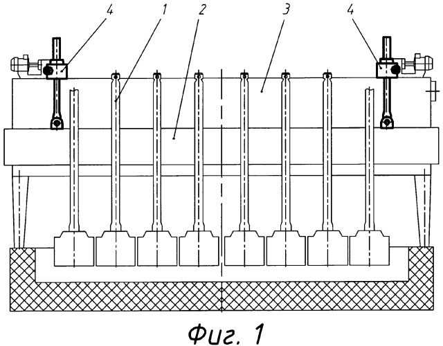Анодное устройство алюминиевого электролизера (патент 2338010)