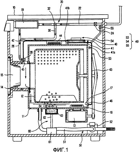 Стиральная машина и способ управления режимом стирки стиральной машины (патент 2355835)