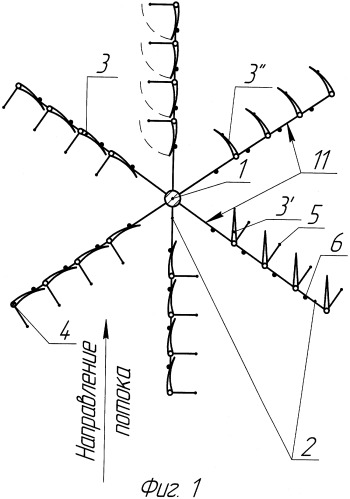 Турбина с вертикальным валом вращения (патент 2316671)