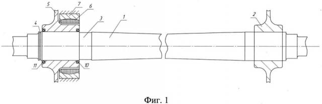 Железнодорожная колесная пара с управляемым дифференциалом (патент 2621828)