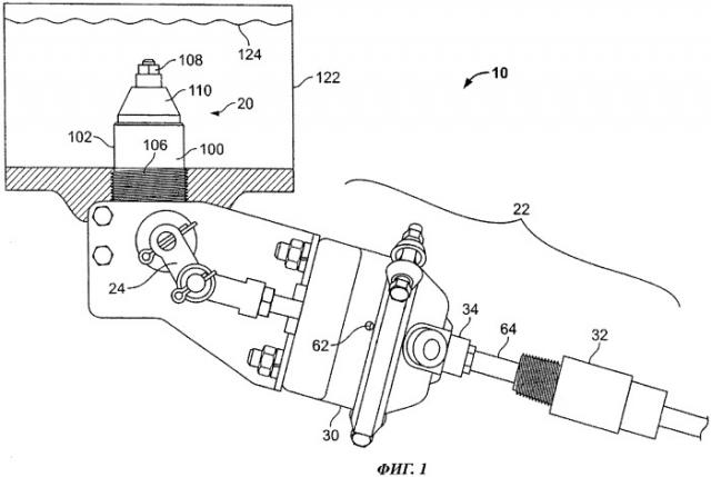Приводное устройство с регулируемым расходом для использования с автоматическими запорными клапанами (патент 2479776)