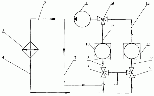 Система охлаждения двигателя внутреннего сгорания (патент 2263796)