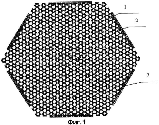 Опорная решетка для тепловыделяющей сборки ядерного реактора (патент 2308775)