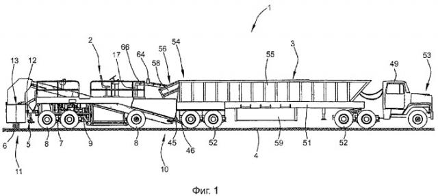 Способ и система для нанесения дорожного покрытия, включающая транспортное средство - укладчик дорожного покрытия и грузовик-питатель (патент 2299944)