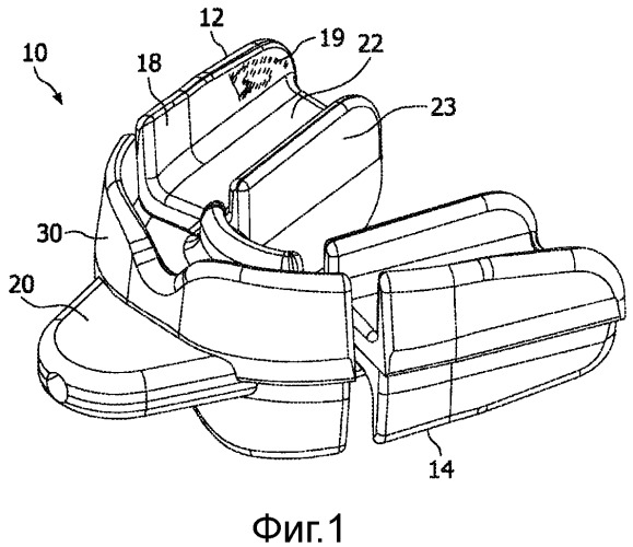 Секционное устройство для ухода за полостью рта (патент 2505271)